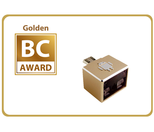 Computex Best Choice Golden Award 2015 for Micro USB Scanner MT1195