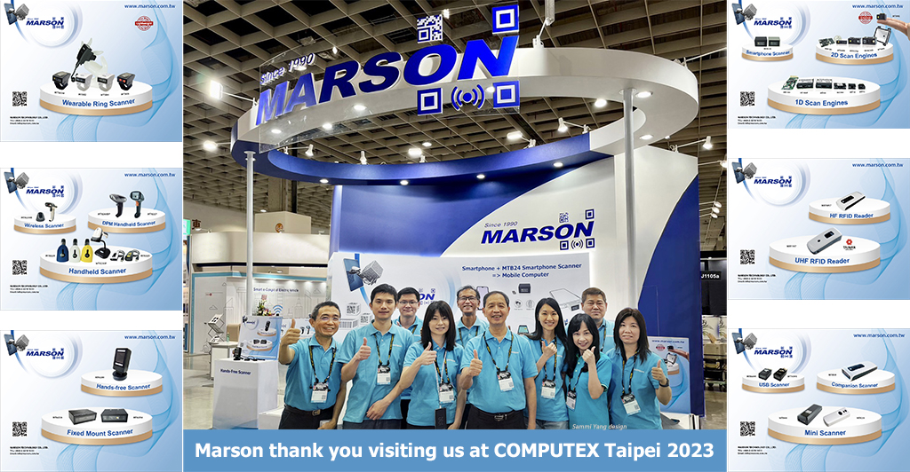 Marson thank you visiting us at COMPUTEX Taipei 2023